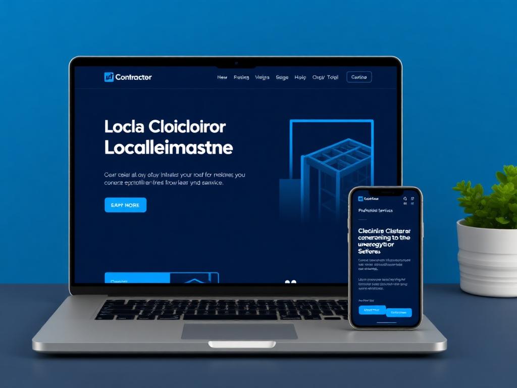 Elite Contracting Co. website preview